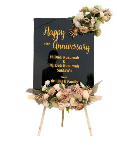 Papan Bunga Akrilik Branang